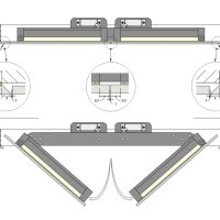 Шагма двустворчатый 900x1200 мм