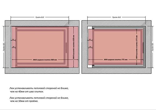 Люк Шагма 800x600 мм