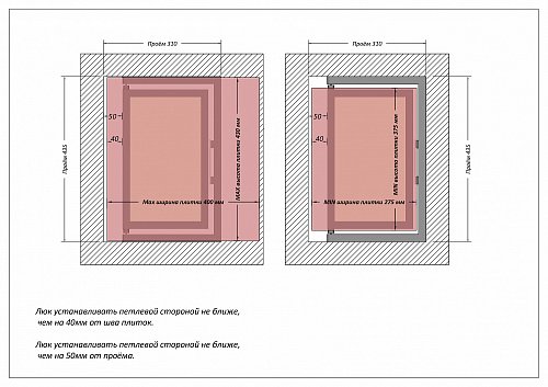 Люк Шагма 300x400 мм
