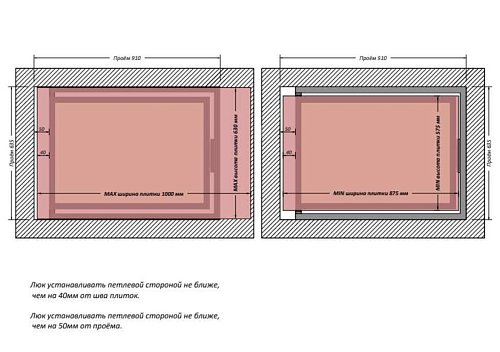 Люк Шагма 900x600 мм